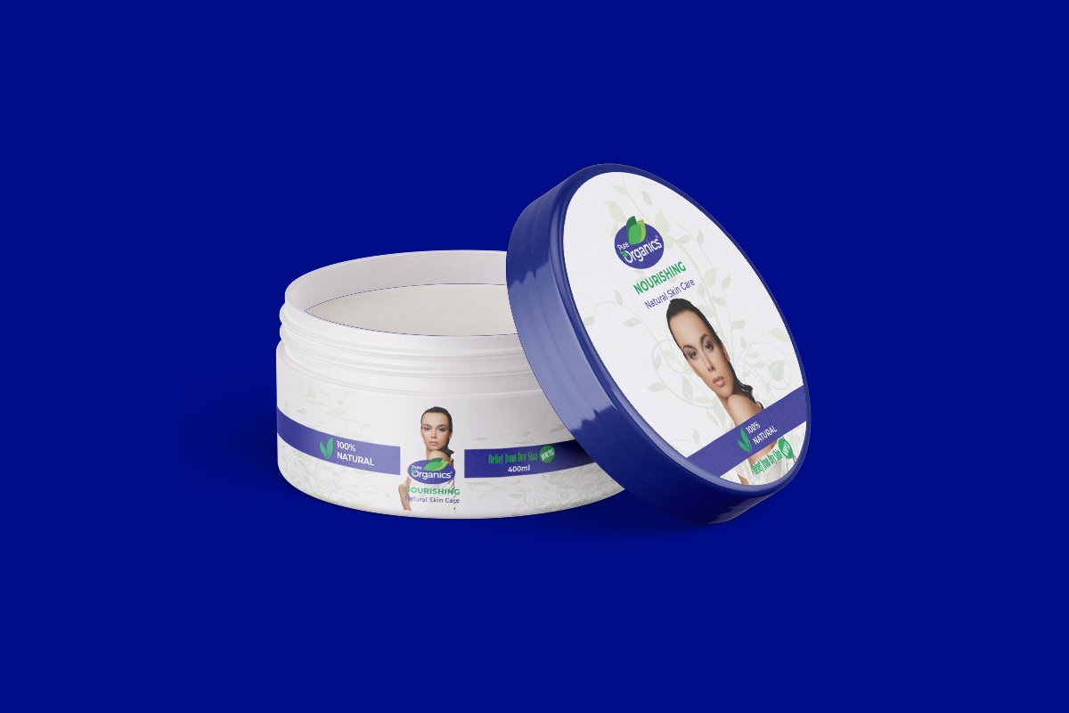 Pure Organics Skin Jelly package design showcase