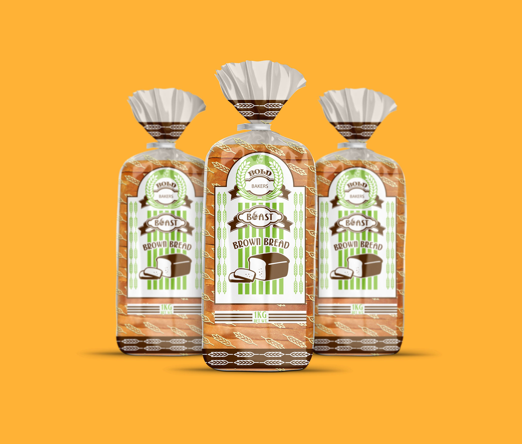 Boast brown bread-Bold Bakers design showcase